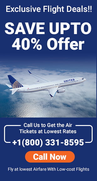 Website Side Banner United Airlines for airticketsbooking