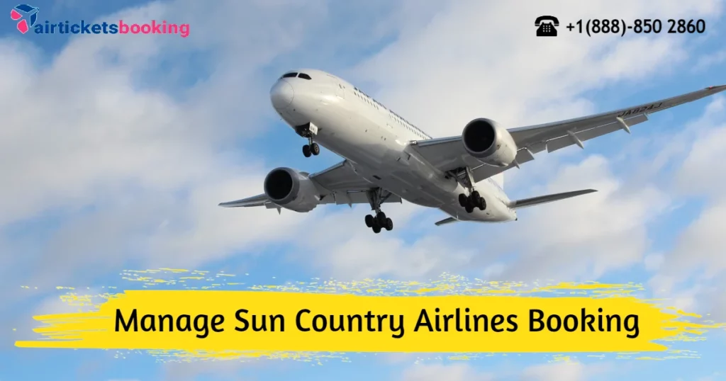 manage Sun Country Airlines Booking